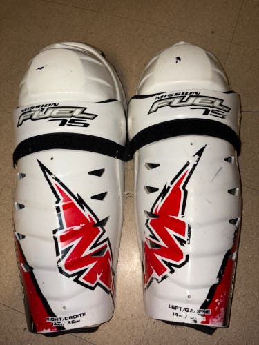 Senior Mission 14" Shin Pads (Used)