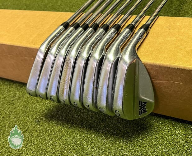 Used PXG 0211ST 3X Forged Irons 4-PW/GW Elevate Tour Pro Stiff Steel Golf Set