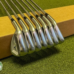Used LH Mizuno JPX 921 Hot Metal Irons 5-PW/GW AMT S300 Stiff Steel Golf Set