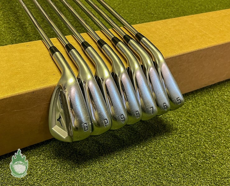 Used LH Mizuno JPX 921 Hot Metal Irons 5-PW/GW AMT S300 Stiff Steel Golf Set