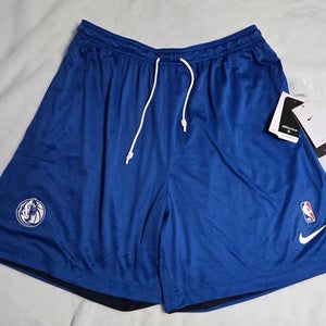 Nike Dallas Mavericks NBA Reversible Team Issue Shorts Blue Size XXL-Tall