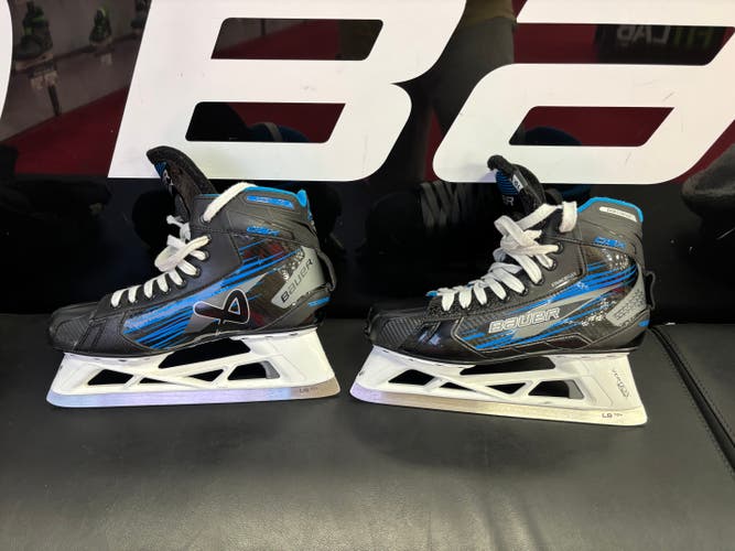 Bauer GSX Hockey Goalie Skates Extra Wide Width 10 (Used)