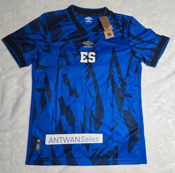 Umbro El Salvador National Team Jersey Authentic Men's Medium Soccer Football