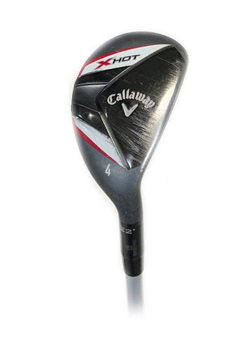 Callaway X Hot 22* 4 Hybrid/Rescue Graphite X Hot 65 Regular Flex
