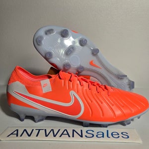 Nike Tiempo Legend 10 Elite Fg Hot Lava-White Sz 13 DV4328-800