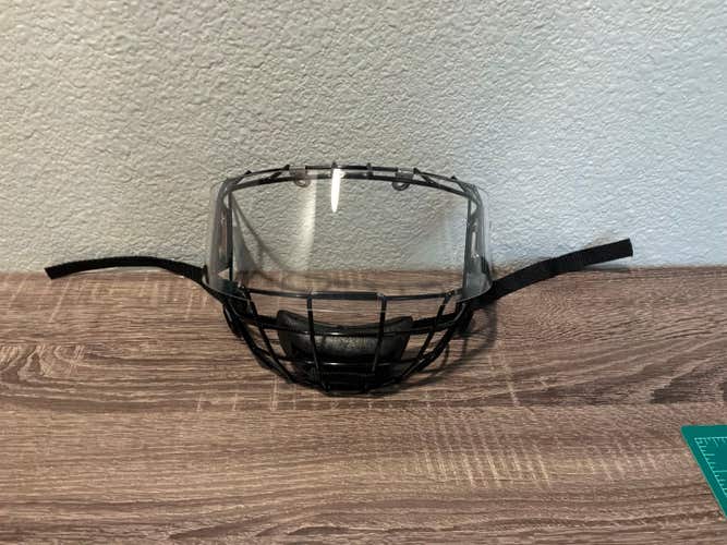 Avision Ahead Zero Plus U-10 Youth Hockey Cage Visor Combo (Used)