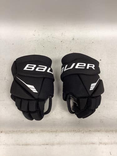 Used Bauer LIL Youth Gloves Black 9" 11851-S000044476