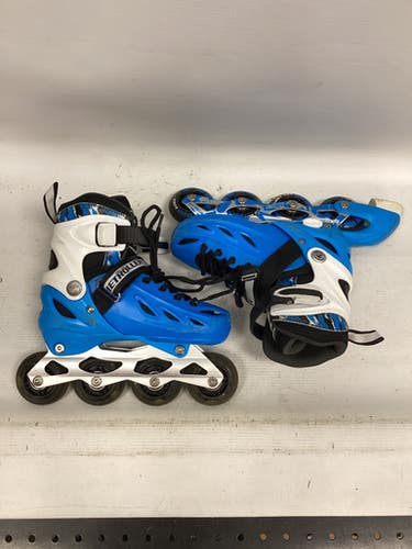 Used METRO ROLLER Junior Rec Fitness Skates Royal Blue Adjustable 11851-S000044483