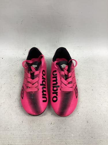 Used Umbro Soccer Cleats Pink Youth 10.0 11851-S000044514