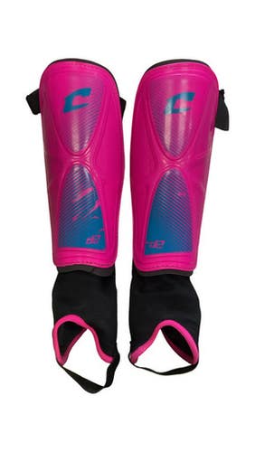 Used Champro Soccer Shin Guards Adult Pink MD 11859-S000029434