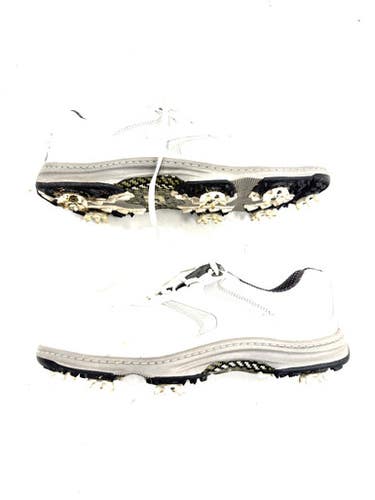 Used Foot Joy Mens Golf Shoes White Senior 9.5 11860-C000306072