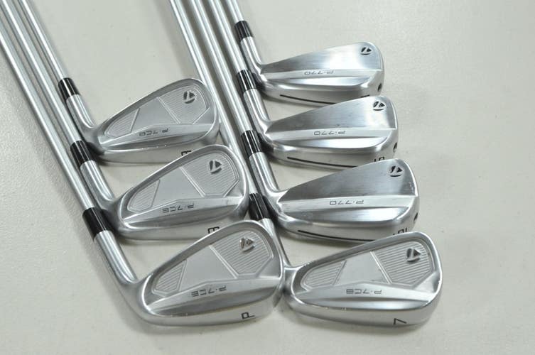 TaylorMade P7CB/P770 2025 4-PW Iron Set X-Stiff Right KBS Tour Steel # 211896