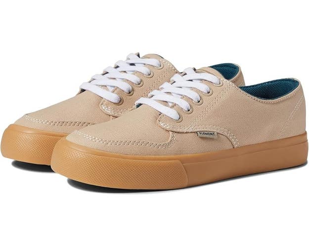 Element Topaz C3 Sneakers Kids US 3.5 Beige Athletic Skateboard Shoes JOBB885