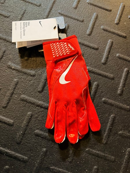 Youth Medium Nike Alpha Batting Gloves (New)