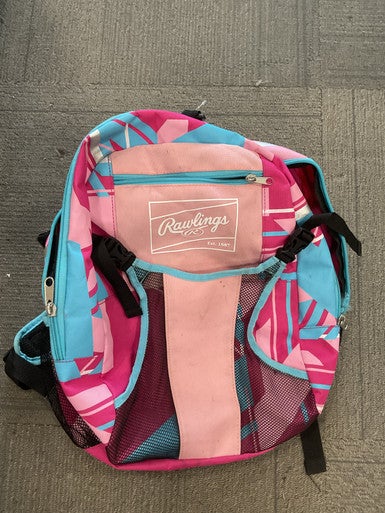 Used Rawlings BACKPACK BB/SB Player Backpack Pink 11614-S000233263