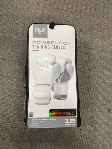 Used Everlast Boxing Gloves White Senior 11614-S000233257