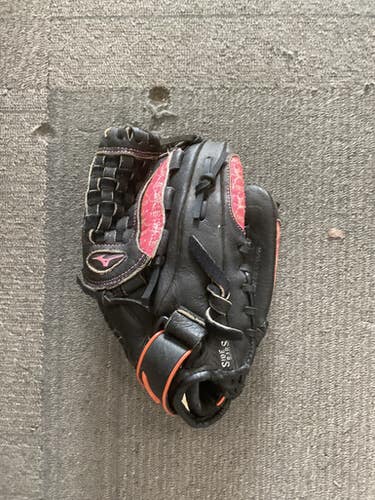 Used Mizuno FINCH GPP1108 BB/SB Glove RH Throw Black 11" 11614-S000233105