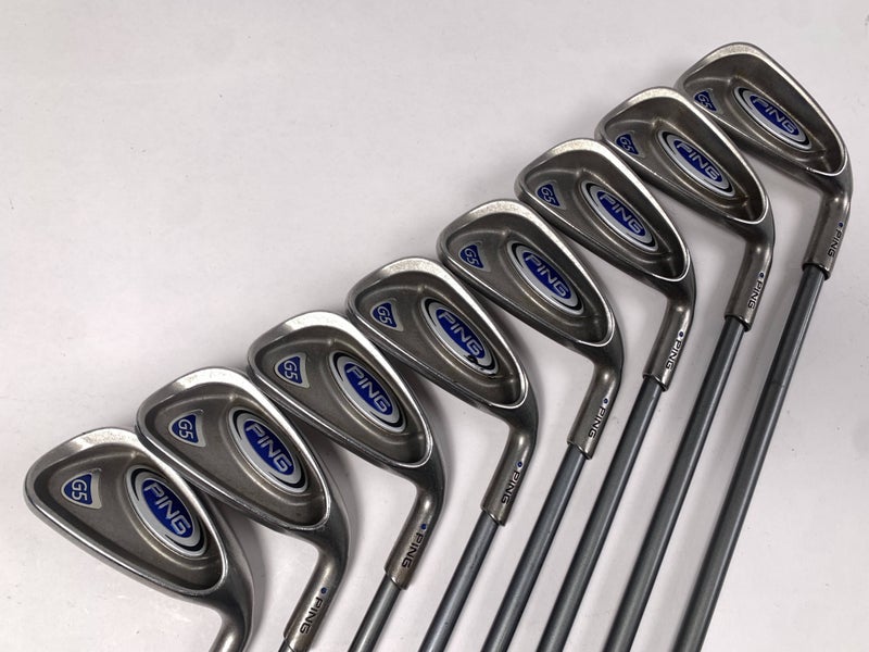 Ping G5 Iron Set 3-PW Blue Dot 1* Up TFC 100 I Regular Graphite Mens RH