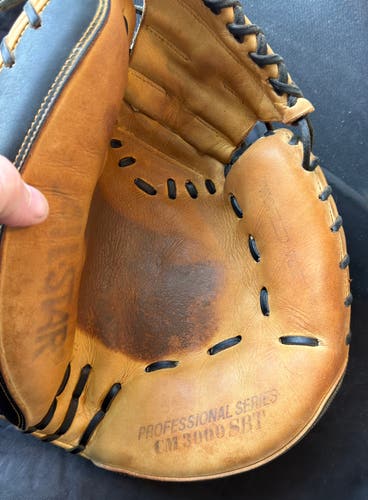 All-Star Pro Elite CM3000 SBT Catchers Mitt Baseball Glove RHT Professional Series