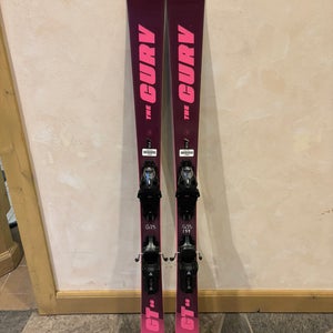 2026 Fischer Curv GT 80 Skis With Integrated Tyrolia Bindings 159cm
