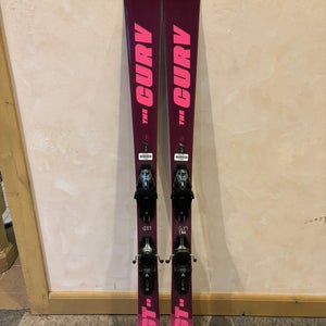 2026 Fischer Curv GT 80 Skis With Integrated Tyrolia Bindings 166cm