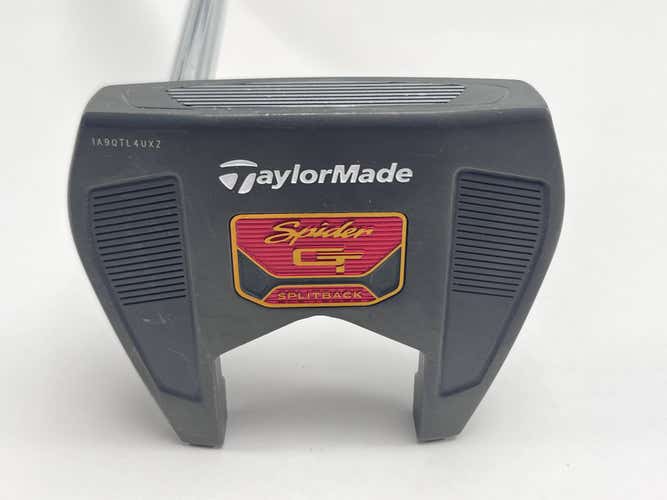 LEFTY TaylorMade Spider GT Splitback Slant Putter 35" SuperStroke Pistol LH