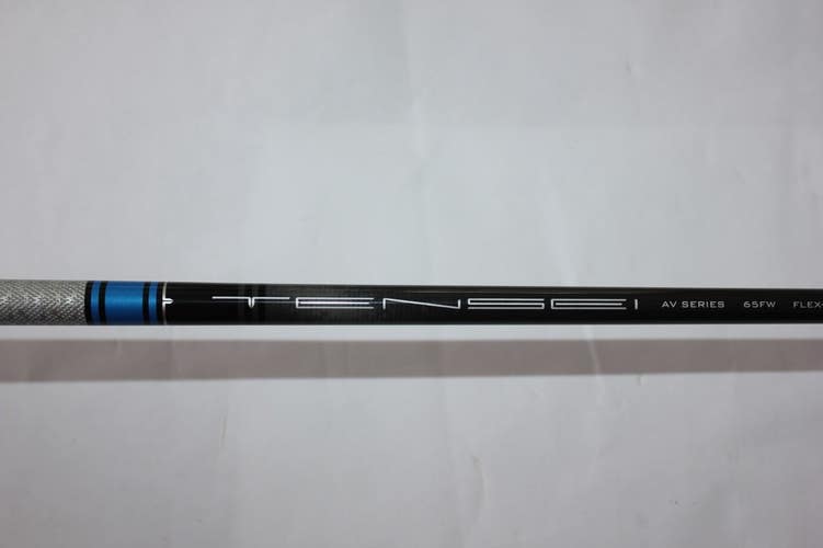 NEW MITSUBISHI TENSEI BLUE AV SERIES 65FW S WOOD SHAFT - STIFF FLEX - UNCUT