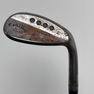 Callaway Jaws Raw Tour Issue Wedge 58* 6 C-Grind KBS Tour 120g Stiff Steel RH