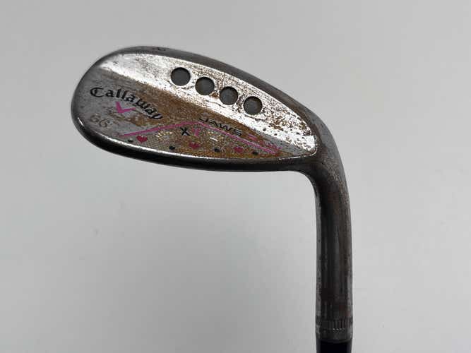 Callaway Jaws Raw Tour Issue Wedge 58* 6 C-Grind KBS Tour 120g Stiff Steel RH