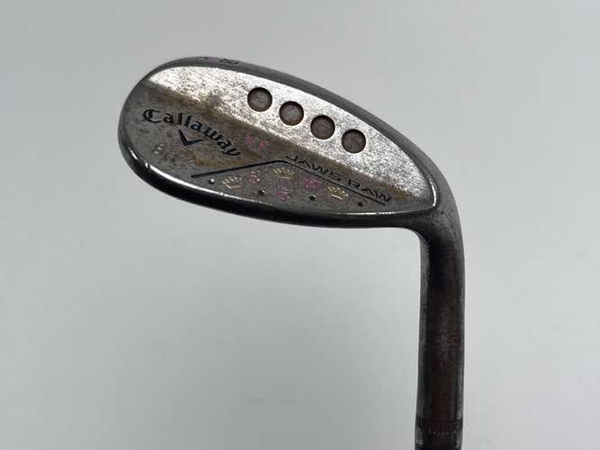 Callaway Jaws Raw Tour Issued Wedge 58* 6 C-Grind KBS Tour 120g Stiff Steel RH