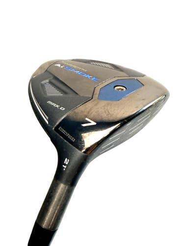 Callaway Ai Smoke Max D 7 Wood 21 Cypher Black 50g Regular Flex Fairway Wood
