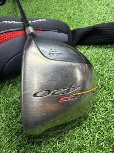 TaylorMade - BURNER R 420 - Driver 10.5TI - Graphite	-Stiff Flex - RH + COVER