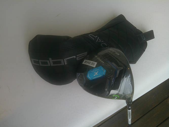 COBRA DS-ADAPT X 9.0* Driver w/ DENALI 60g 6.0 Stiff Flex Shaft - HC & Tool