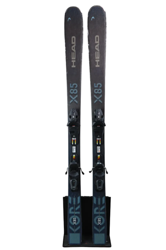 USED 2024 Head Kore X85 163cm Skis with Tyrolia PR 10 Bindings