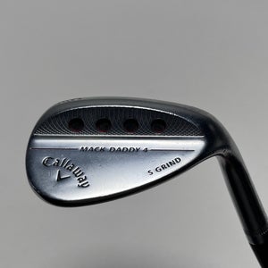 Callaway Mack Daddy 4 Chrome Wedge 60* 10 Bounce S-Grind S200 115g Steel Mens RH