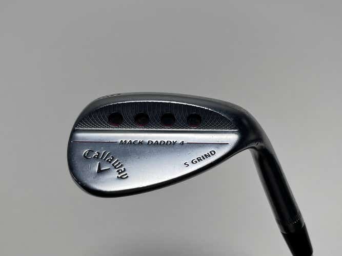 Callaway Mack Daddy 4 Chrome Wedge 60* 10 Bounce S-Grind S200 115g Steel Mens RH
