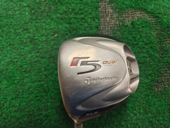 Taylormade R5 Dual 9.5 Degree Driver Stiff Flex MAS 65 Graphite Left Handed LH