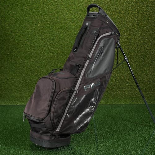 PING Hoofer 14 Stand Golf Bag Black 14-Way NO Shoulder Straps or Rain Hood!!