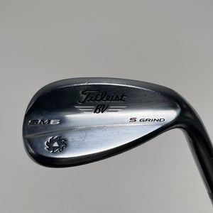 Titleist Vokey SM6 Tour Chrome Wedge 58* 10 Bounce S-Grind Wedge Steel Mens RH