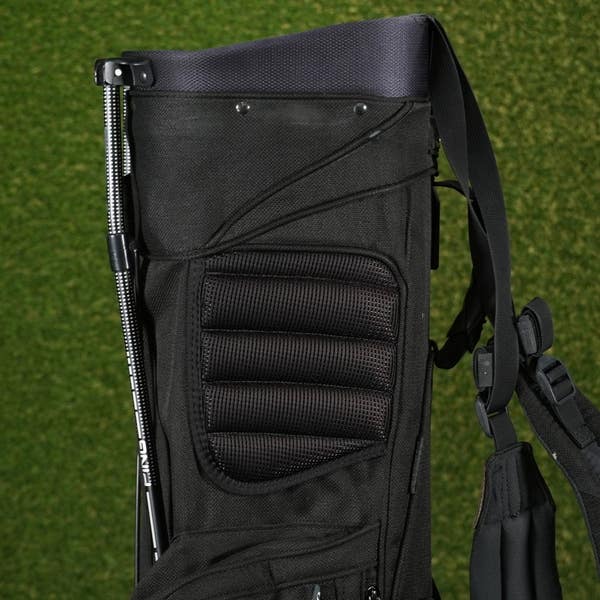 PING Voyage Stand Golf Bag Black 4-Way Divider Dual Strap ~ LOOK