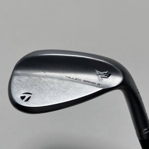 TaylorMade Milled Grind 3 Raw Chrome Wedge 56* 12 Bounce SB-Grind IO 6.0 Stiff