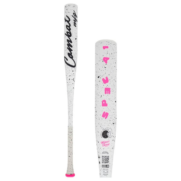 2026 Combat MFG Spec A1 Alloy BBCOR Certified Bat (-3) 29 oz 32" (New) Cookies and Cream *NEW*
