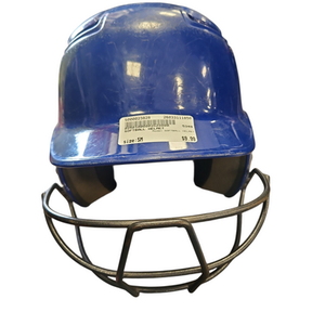 Used SOFTBALL HELMET Batting Helmet w/Mask None SM 11850-S000023828