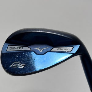 Mizuno S5 Blue Ion Wedge 52* 9 Bounce True Temper Dynamic Gold Wedge Steel RH