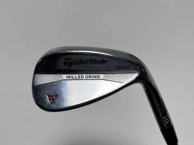 TaylorMade Milled Grind Satin Chrome Wedge 56* 12 Bounce SB TT DG Steel Mens RH