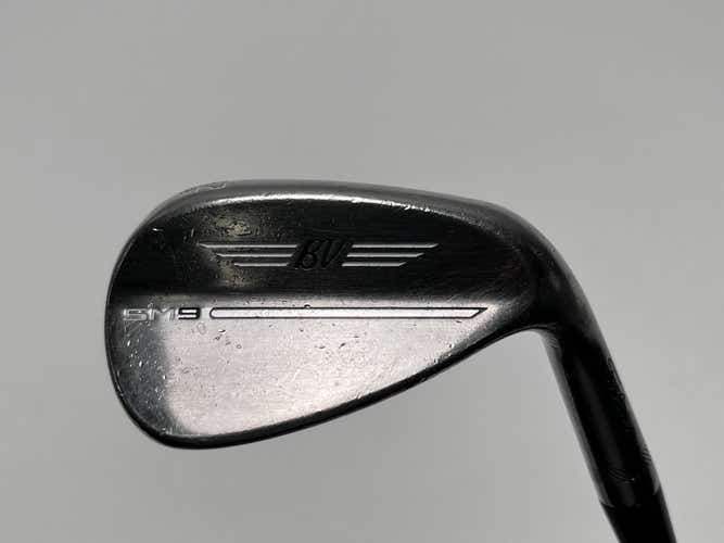 Titleist Vokey SM9 Brushed Steel Wedge 52* 8 Bounce F-Grind Wedge Steel Mens RH
