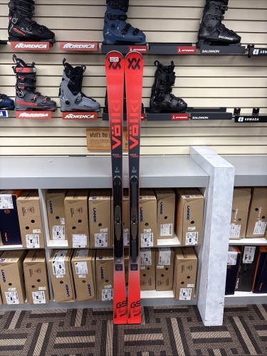 Volkl Racetiger GS 183 cm 18m Racing Ski W/ Marker Rmotion 12 Binding NEW 25/26