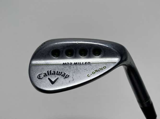 Callaway MD3 Milled Chrome C-Grind Wedge 60* 8 Bounce C-Grind TT DG Steel RH