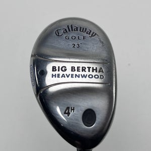 Callaway Big Bertha Heavenwood 4 Hybrid 22* Gems 55 Ladies Graphite Womens RH