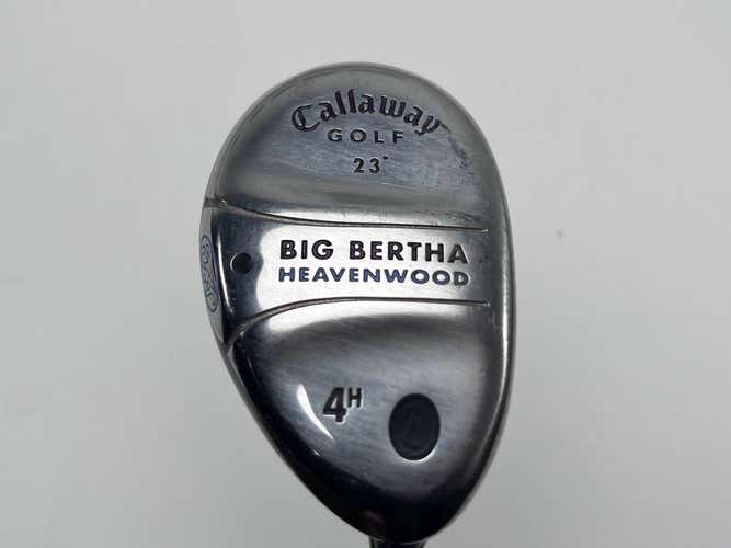 Callaway Big Bertha Heavenwood 4 Hybrid 22* Gems 55 Ladies Graphite Womens RH